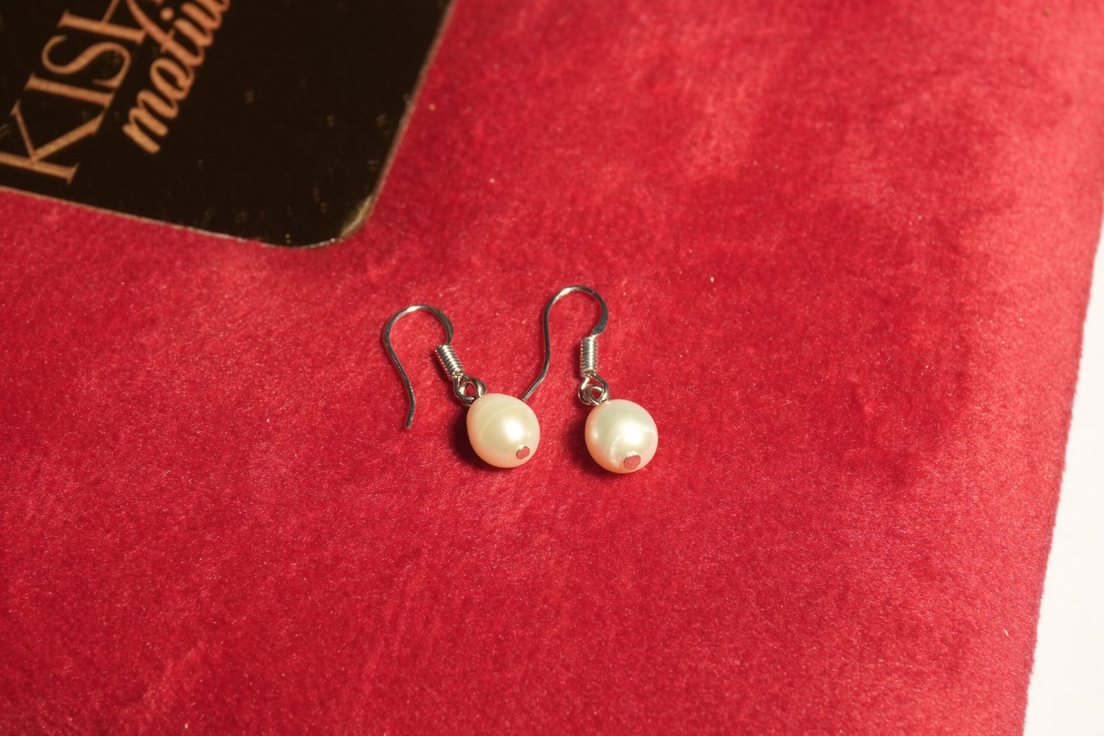 Silver Earring with Pearls