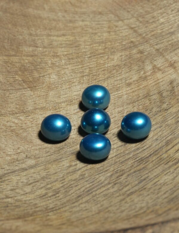 Blue Fresh Water Pearls Button