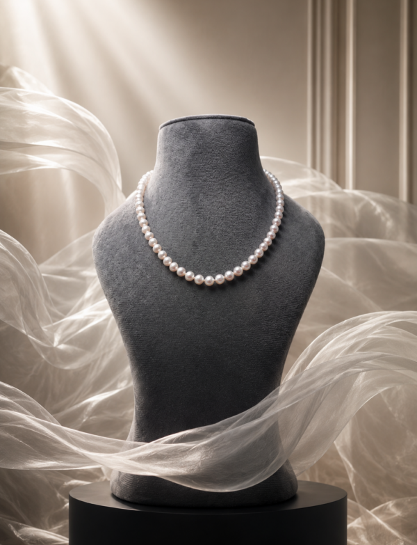 Light Pink Pearl Necklace